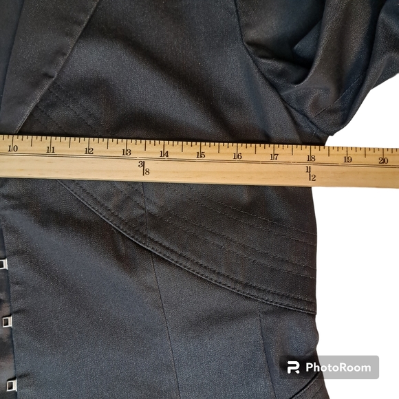 BLACKY DRESS BERLIN Women's Black  Jacket Blezer Size D38 - Picture 7 of 9